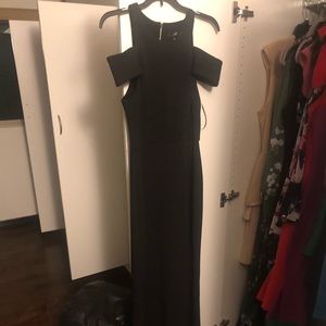 Abs long off shoulder